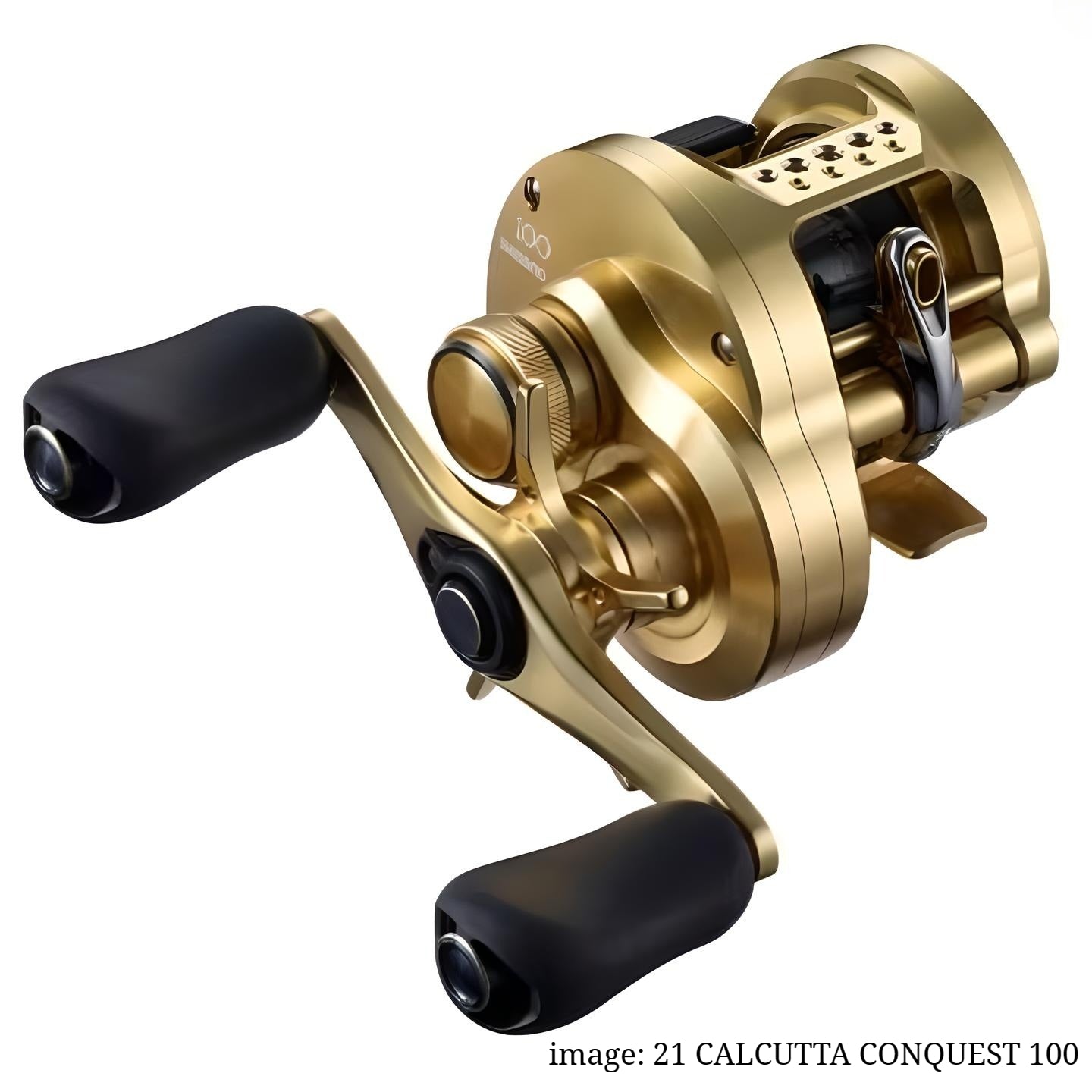 Shimano 2021 CALCUTTA CONQUEST 100HG (Right Handle)
